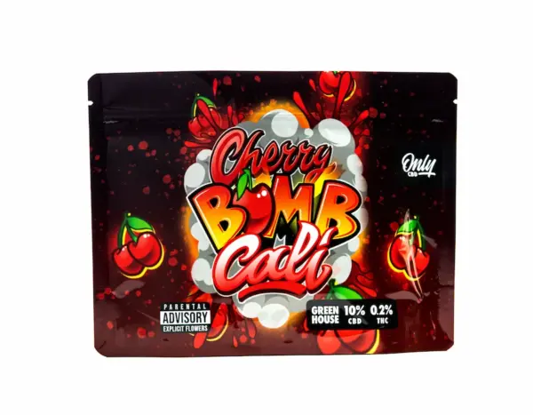 Descubre la intensidad de la relajación con Cherry Bomb Cali CBD, una opción premium con un aroma exquisito. Sumérgete en una sensación de calma y bienestar con Cherry Bomb Cali. ¡Experimenta una nueva dimensión de tranquilidad y serenidad con Cherry Bomb Cali hoy mismo!