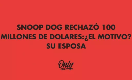 SNOOP DOG RECHAZÓ 100 MILLONES DE DOLARES:¿EL MOTIVO? SU ESPOSA